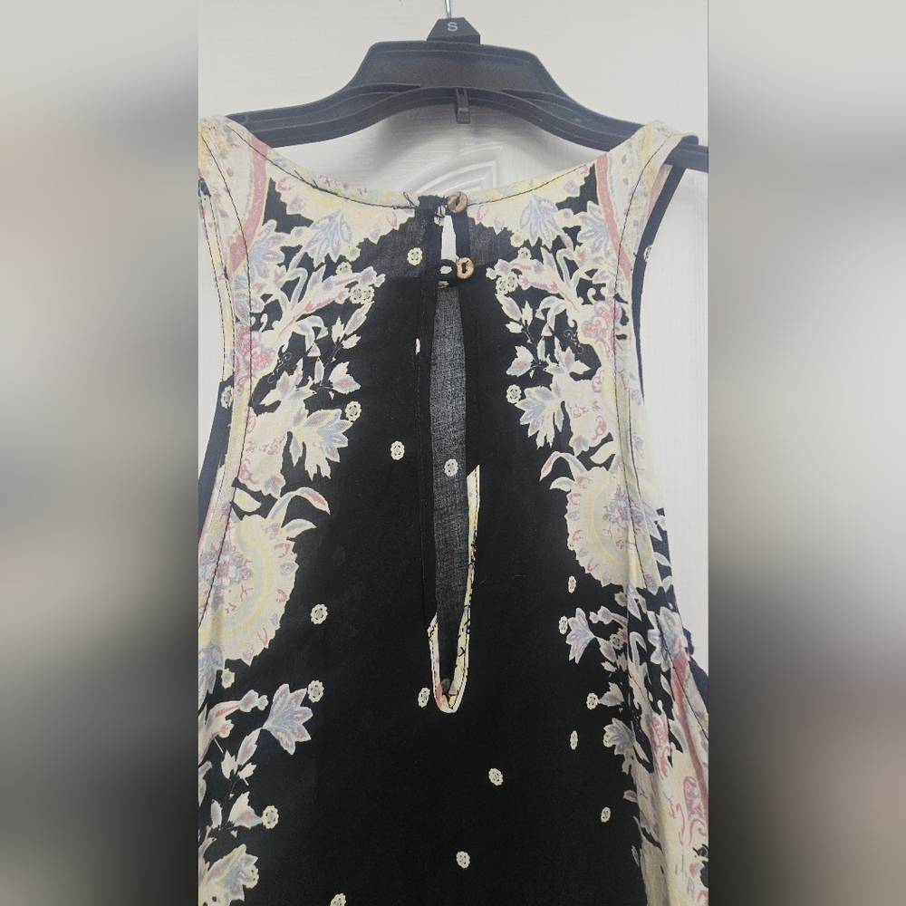 Free People Darjeeling Printed Slip Dress, a bohemian-style mini dress XS - Picture 8 of 13
